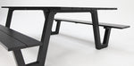 Load image into Gallery viewer, Addison Table and Bench Setting - Black