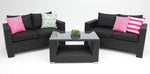 Load image into Gallery viewer, Banksia 22CT Lounge Setting - Black Charcoal