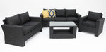 Load image into Gallery viewer, Banksia 321 Lounge Setting - Black Charcoal