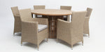Load image into Gallery viewer, Carella Amani 7pc Dining Setting - Driftwood