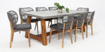 Load image into Gallery viewer, Charlotte Morgan 9pc Dining Setting