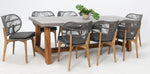 Load image into Gallery viewer, Charlotte Morgan 9pc Dining Setting