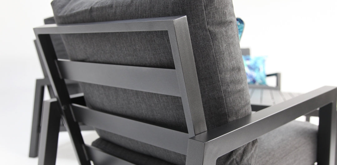 Consuela 4pc Lounge Setting - Anthracite