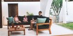 Load image into Gallery viewer, Cuban Corner Lounge Setting with Armchair