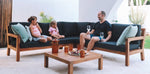 Load image into Gallery viewer, Cuban Corner Lounge Setting with Armchair