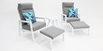 Load image into Gallery viewer, Dakota 5pc Recline Lounge Setting - White