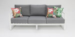 Load image into Gallery viewer, Dallas 3-Seater Lounge - White