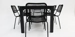 Load image into Gallery viewer, Dallas Bahamas 7pc Dining Setting - Black