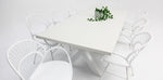 Load image into Gallery viewer, Drift Fantail 9pc Terrazzo Dining Setting