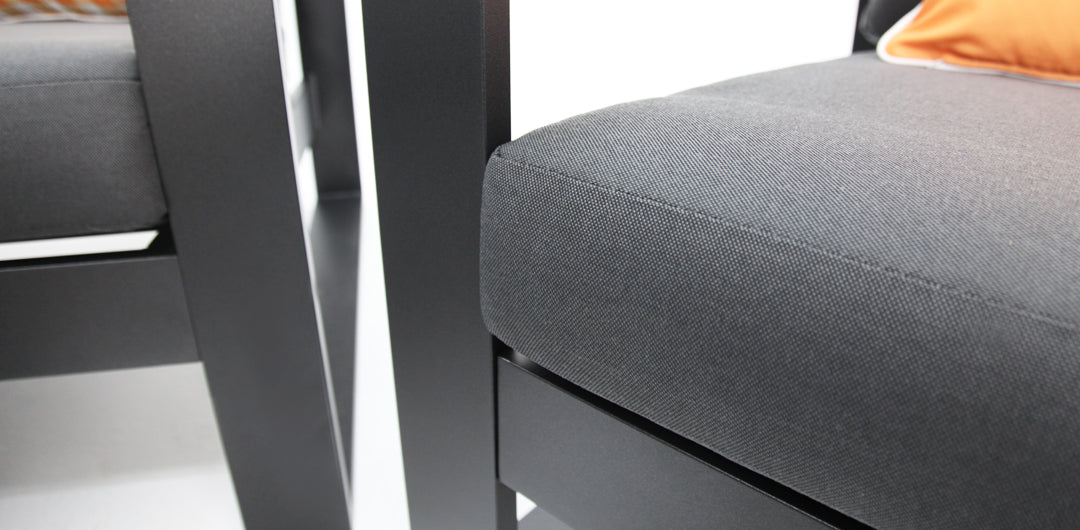 Frampton 5pc Lounge Setting - Anthracite