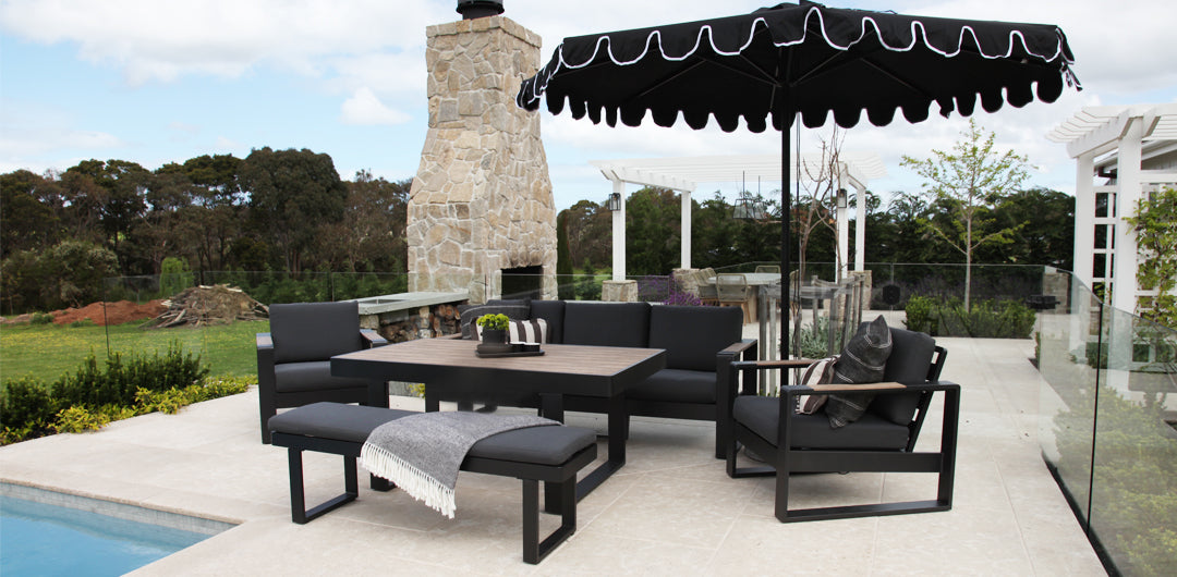 Frampton 5pc Lounge Setting - Anthracite