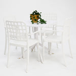 Load image into Gallery viewer, Frankie 5pc Armchair Dining Setting - White