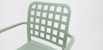Load image into Gallery viewer, Frankie Resin Barstool with Arms - Green