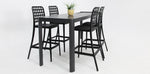 Load image into Gallery viewer, Frankie Armless Remix 5Pc Bar Setting - Black