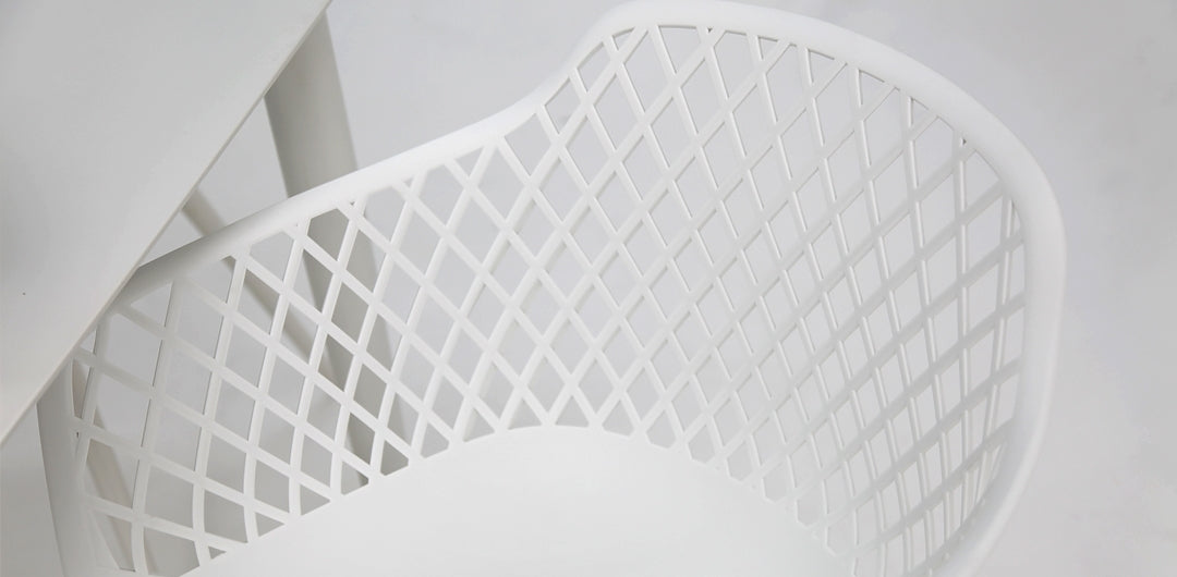 Java 9pc Dining Setting - White