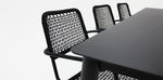 Load image into Gallery viewer, Java Bahamas 9pc Dining Setting - Black