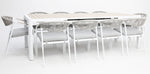 Load image into Gallery viewer, Octavia 11pc Extendable Dining Setting - White