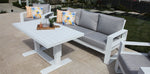 Load image into Gallery viewer, Hayman 311 Lounge Setting with Holste Adjustable Table - White