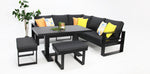 Load image into Gallery viewer, Hayman Holste Corner Lounge Setting - Black