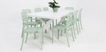 Load image into Gallery viewer, Ravenne Frankie 9pc Arm & Armless - White Green