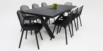 Load image into Gallery viewer, Ravenne Persia 9pc Dining Setting - Black