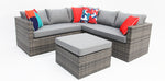 Load image into Gallery viewer, Remi Corner Sofa Set - Grey