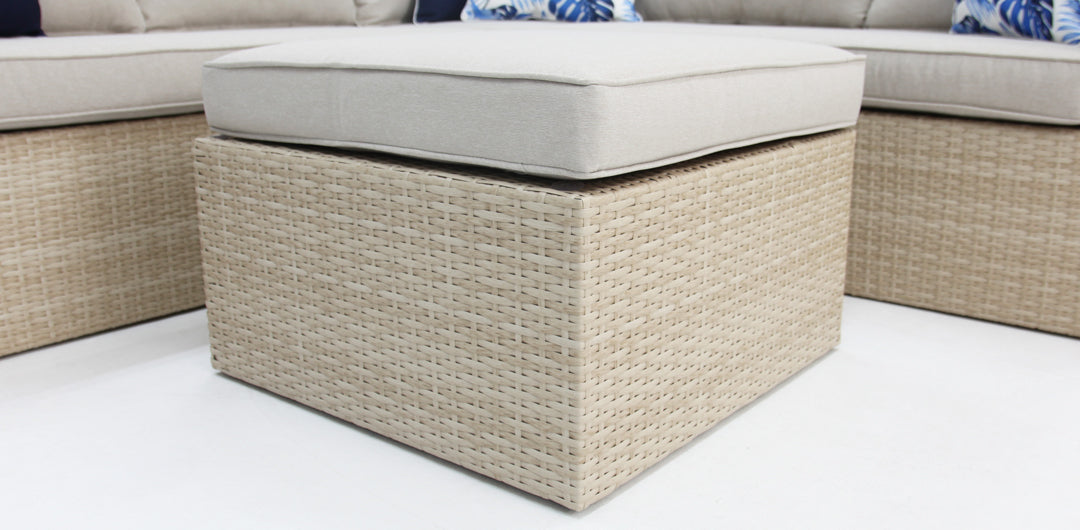 Remi Corner Sofa Set - White