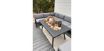 Load image into Gallery viewer, San Antonio Corner Lounge Setting - Gunmetal