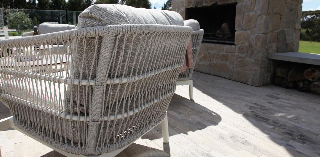 Tallulah 5pc Lounge Setting - Cream