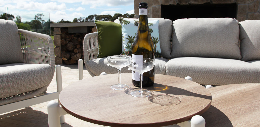 Tallulah 5pc Lounge Setting - Cream