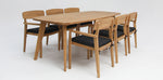 Load image into Gallery viewer, Weston 7pc Teak Dining Setting
