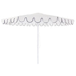 Load image into Gallery viewer, Billy Fresh 3m Palermo Aluminium Umbrella - White with Black Trim