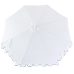 Load image into Gallery viewer, Billy Fresh 3m Palermo Aluminium Umbrella - White with Black Trim