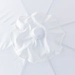 Load image into Gallery viewer, Billy Fresh 3m Palermo Aluminium Umbrella - White with Black Trim