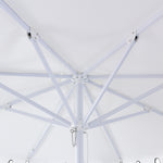 Load image into Gallery viewer, Billy Fresh 3m Palermo Aluminium Umbrella - White with Black Trim