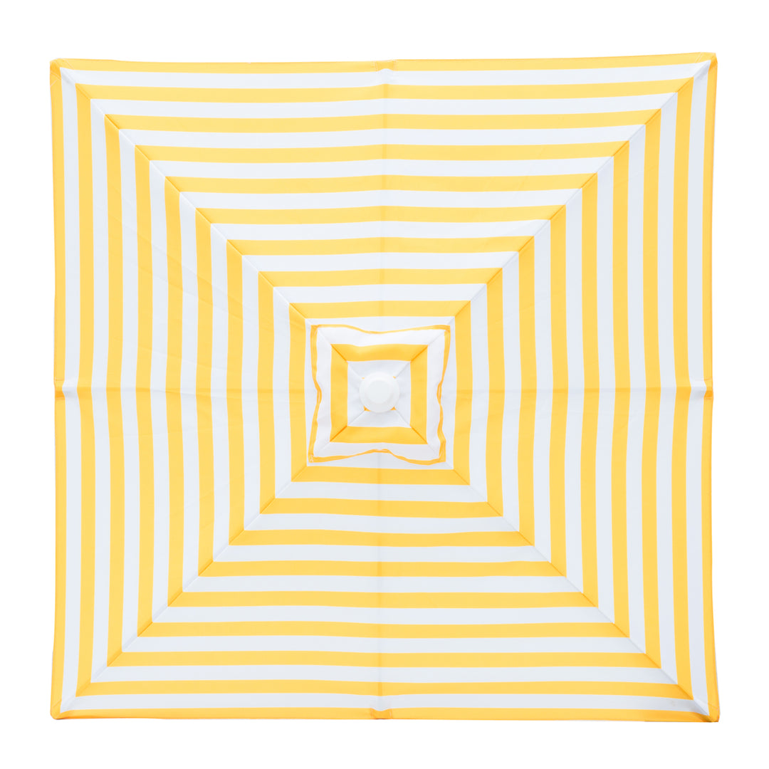 Billy Fresh 2m Aluminium Capri Umbrella - Yellow