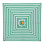 Load image into Gallery viewer, Replacement Canopy for 2m Aluminium Umbrella - Green and White Stripe