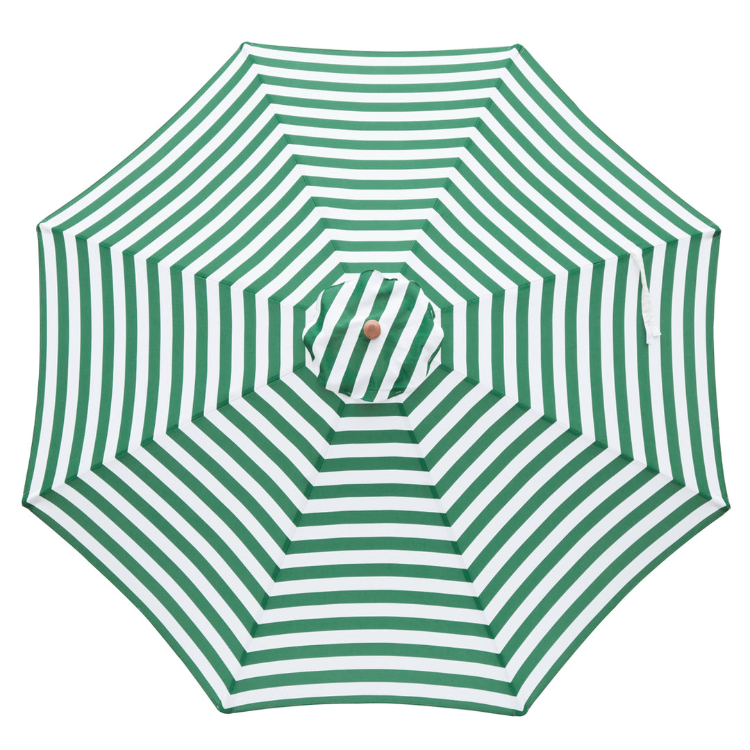 Billy Fresh 3m Daintree White Umbrella - Green