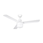 Load image into Gallery viewer, Aeroflow Skyster 122cm 48inch AC Ceiling Fan with Light - White