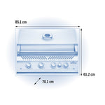 Load image into Gallery viewer, Napoleon Built in 700 Series LPG 32" with Rear Burner + Lights - BIG32RBIPSS-1-AU