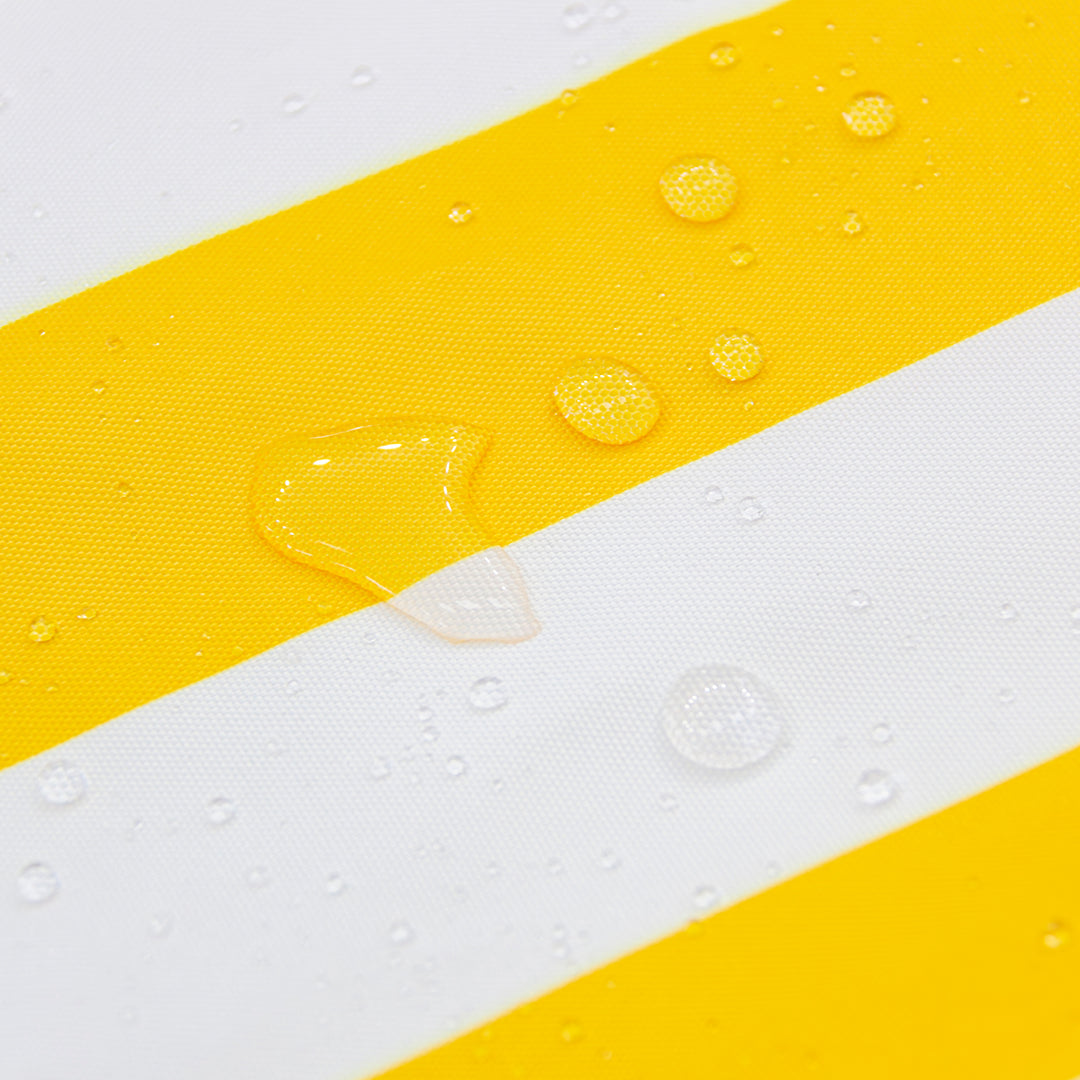 Billy Fresh 3m Deluxe Bamboo Umbrella - Yellow