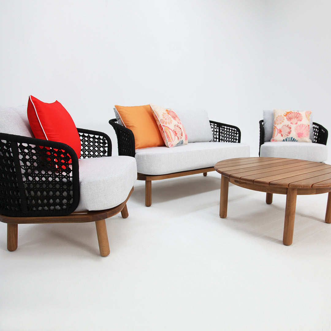 Adalita 211 Lounge Setting with Round Coffee Table