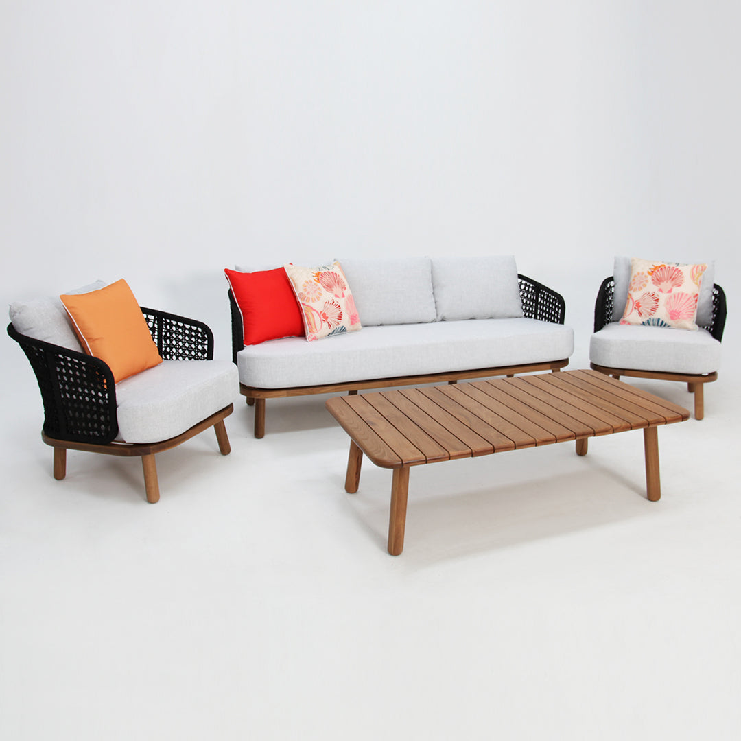 Adalita 311 Lounge Setting with Rectangle Coffee Table