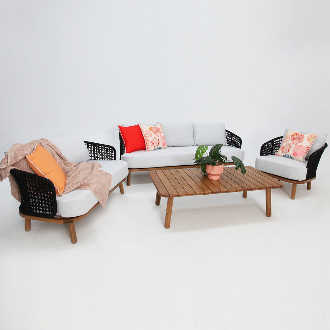 Adalita 321 Lounge Setting with Rectangle Coffee Table