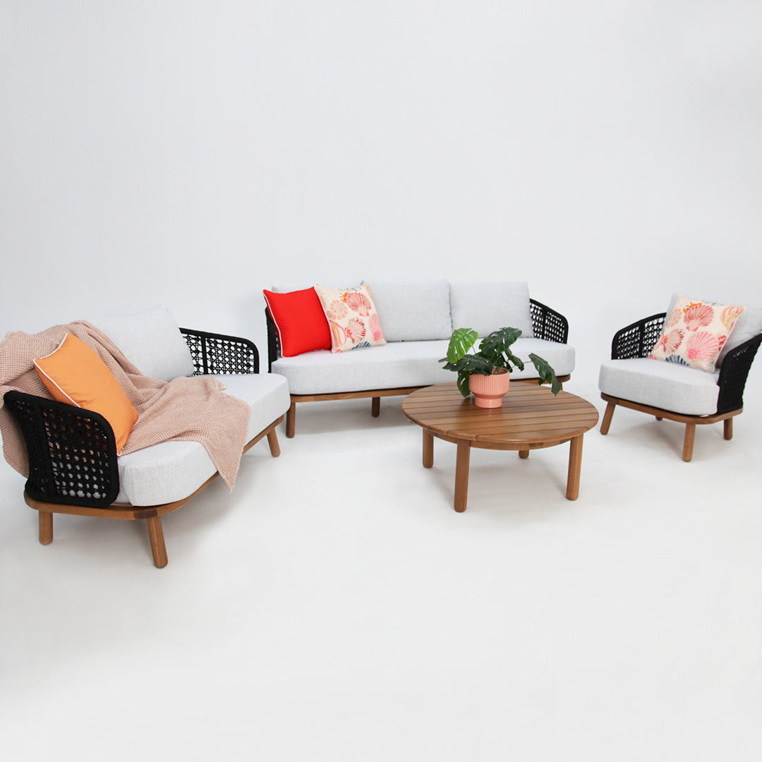 Adalita 321 Lounge Setting with Round Coffee Table