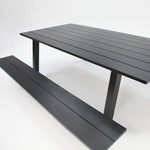 Load image into Gallery viewer, Addison Table and Bench Setting - Black