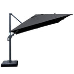 Load image into Gallery viewer, Amalfi 3x3m Cantilever Umbrella with Water Base - Dark Grey