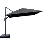 Load image into Gallery viewer, Amalfi 3x3m Cantilever Umbrella with Water Base - Dark Grey