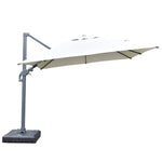 Load image into Gallery viewer, Amalfi 3x3m Cantilever Umbrella with Water Base - Light Grey
