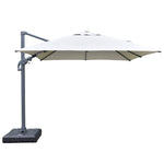 Load image into Gallery viewer, Amalfi 3x3m Cantilever Umbrella with Water Base - Light Grey